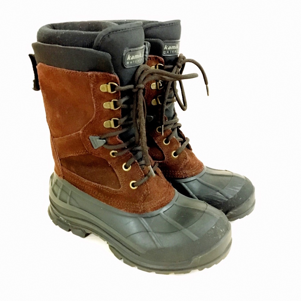 Kamik Nation Waterproof Snow Duck Boots Mens 7M - Picture 1 of 8